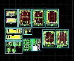 大型廠房建筑施工圖免費下載 工業(yè) 農(nóng)業(yè)建筑