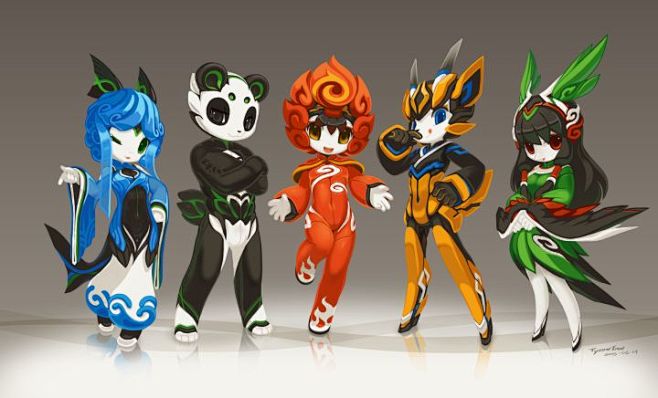 福娃動漫化 傳統與現代的完美融合