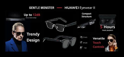 時尚與科技的完美碰撞 Huawei x Gentle Monster Eyewear II 智能眼鏡以2499元起驚艷發(fā)布